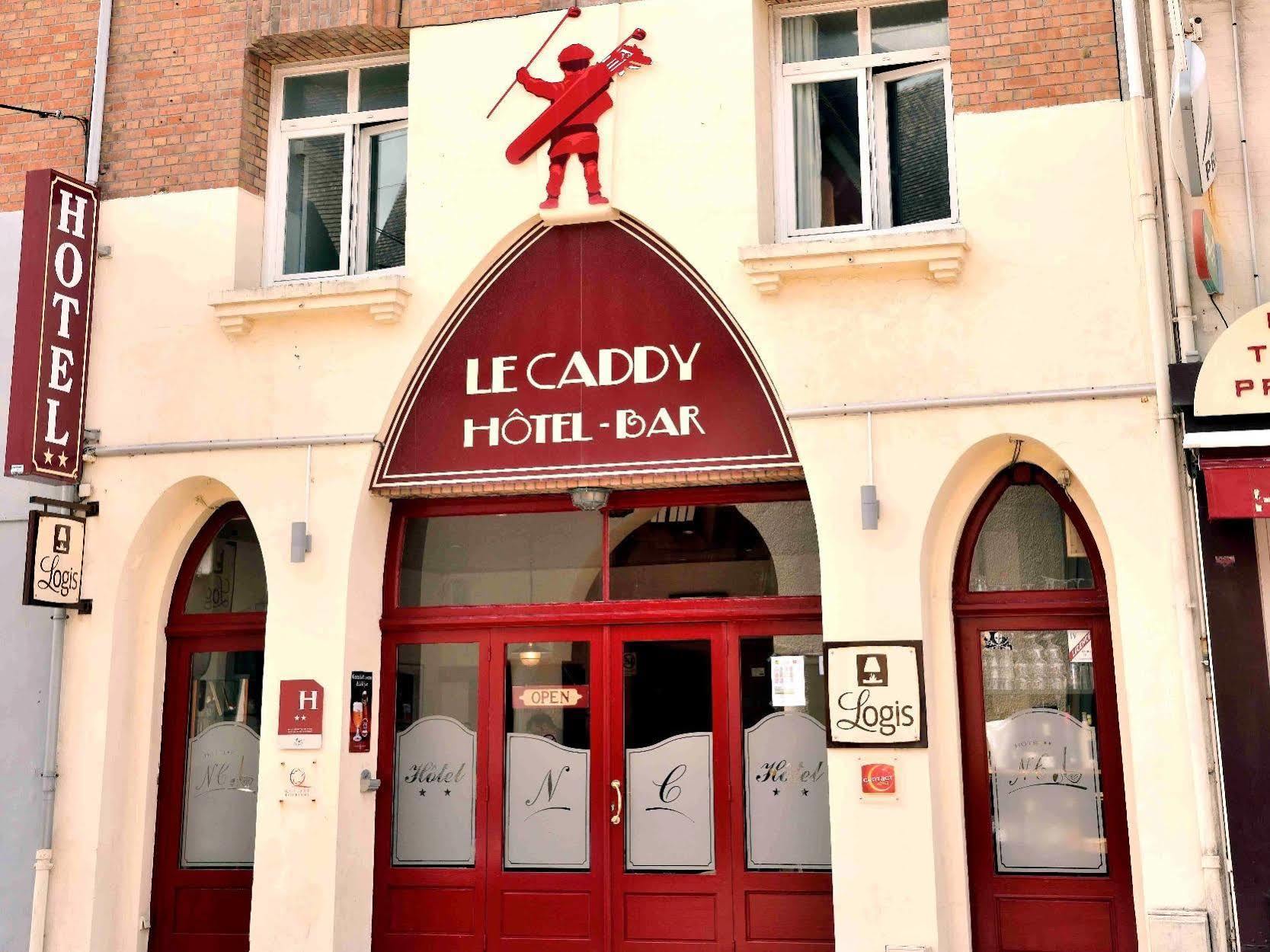 Logis - Hotel Le Caddy Le Touquet Exterior foto